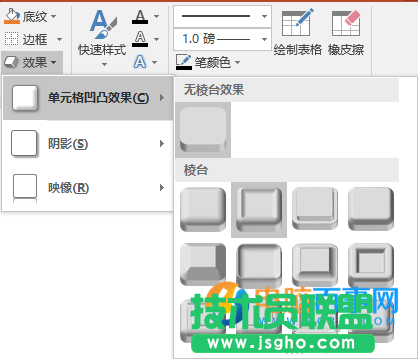 PPT表格怎么打造3D效果  PPT中为表格打造3D效果方法