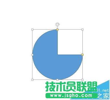 PPT怎么用色块拼接假性图表?