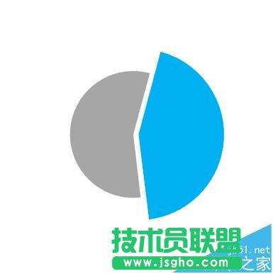 PPT怎么用色块拼接假性图表?