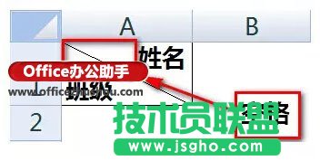如何制作不同的斜线表头