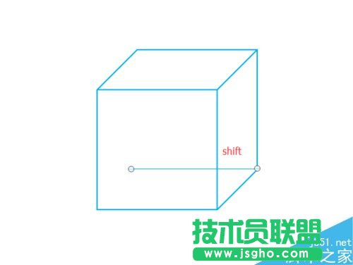 使用Word或PPT制作立方体