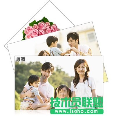 图形处理软件彩影制作全家福教程 三联