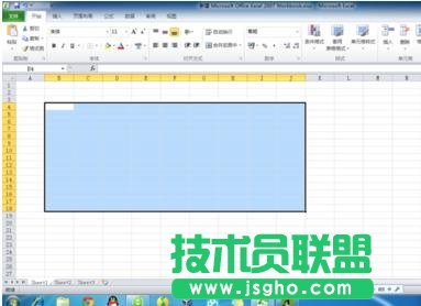 excel怎么设置显示边框  三联