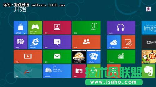 Win8开机直接进桌面  三联