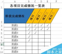 excel表格中怎么制作倾斜的表头