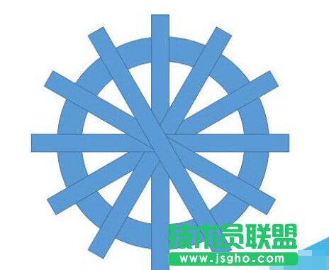 如何用PPT绘制设计一个分割型环形图？