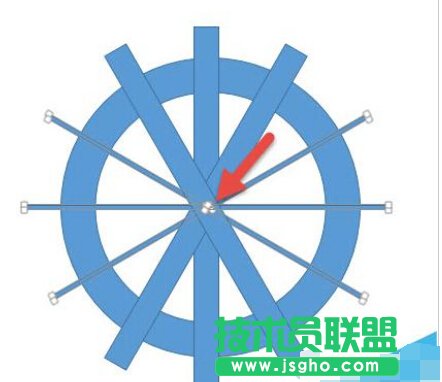 如何用PPT绘制设计一个分割型环形图？