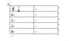 word2010怎么按照表格中的数据进行升降排序?