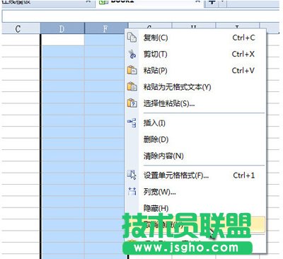 Wps隐藏单元格的方法