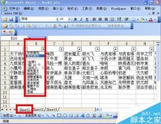 excel表格中如何实现行筛选?