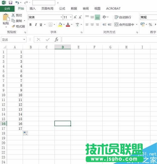 excel2016如何把纵向的数据变为横向?  三联