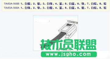 网线接头顺序是什么
