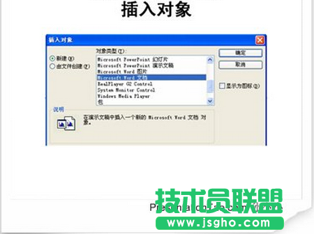 插入--对象