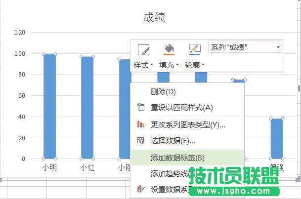 excel表格柱状图如何显示数据