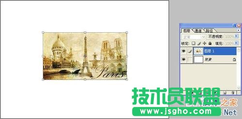 用Photoshop绘制复古风的邮票和邮戳