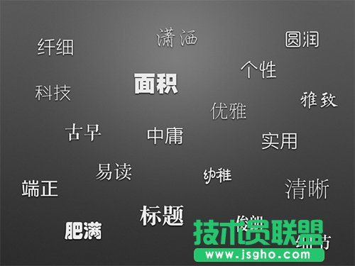 如何制作高逼格PPT之字体的力量 三联