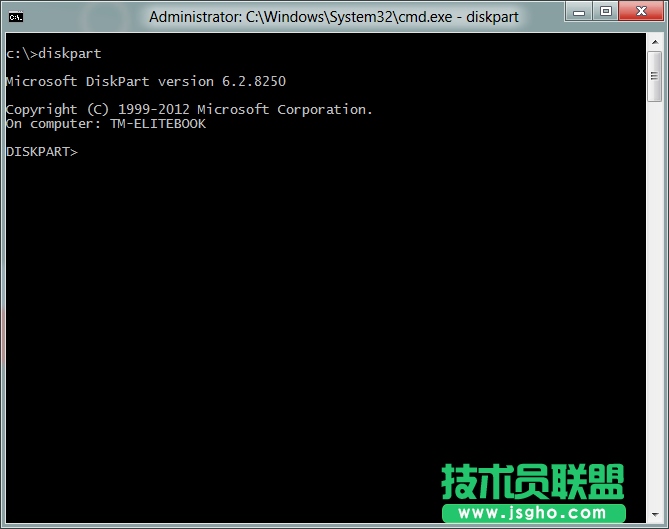 通过命令行制作Win8的Win To Go工作区