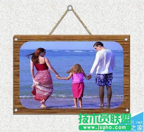 word中怎么给照片添加一个木质相框?   三联