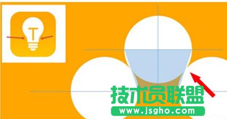 如何在PPT中绘制一个灯泡图标？