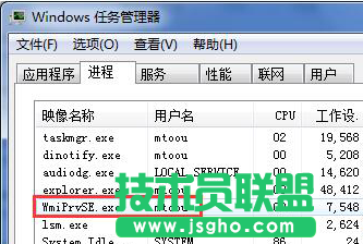 Win7系统中WmiPrvSE是什么进程 三联