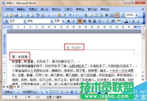 word中自动插入页眉内容的方法