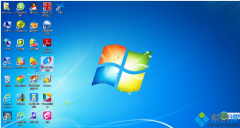 Win7系统将桌面图标拖到空白处就被弹回了怎么办