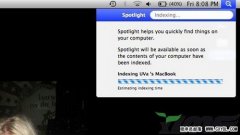 MAC解决Spotlight 的‘索引中问题
