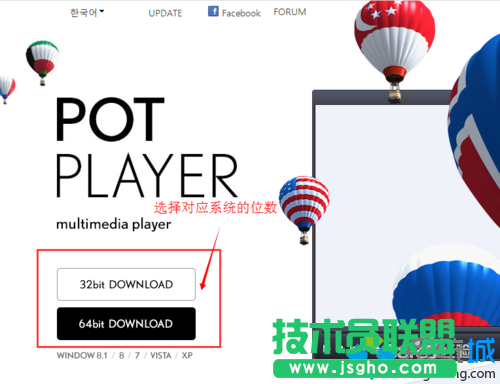 win10系统下载安装potplayer的步骤2
