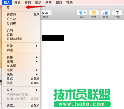 Pages如何添加页眉、页脚和页码