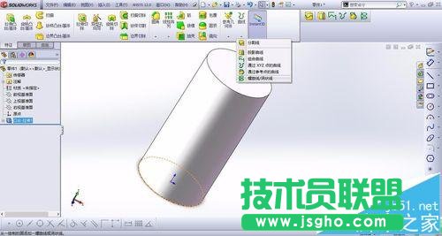 solidworks绘制螺纹的两种方法