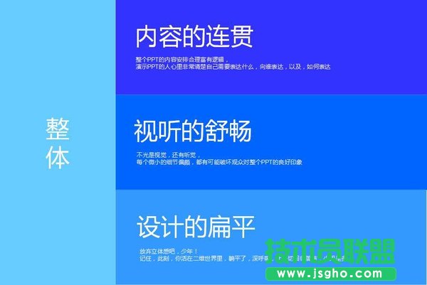 从零开始教你打造优秀的扁平化PPT