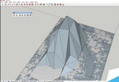 sketchup怎么使用沙盒工具网格创建地形图?
