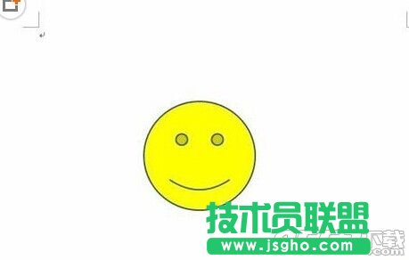 在word2010中插入一个笑脸图形?   三联