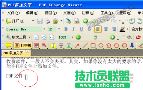 如何在生成的PDF档上添加文字
