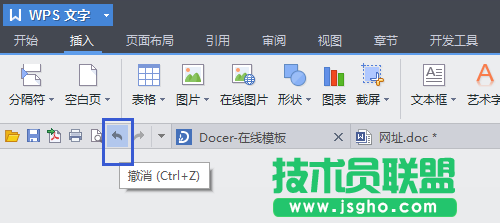 WPS图文混排长文档中插入空白页的方法 三联