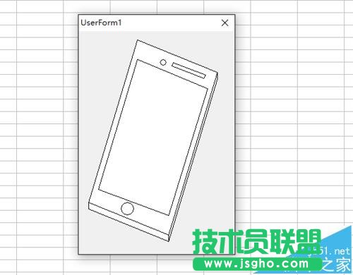 excel中怎么在窗体中绘制iPhone4模型?
