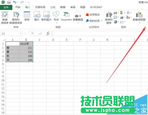 Excel2016怎么创建各种形状的图表?