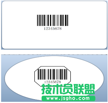 BarTender制作椭圆条形码教程
