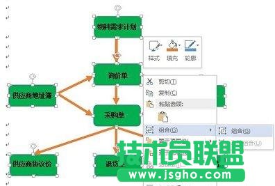 Word2013如何制作流程图