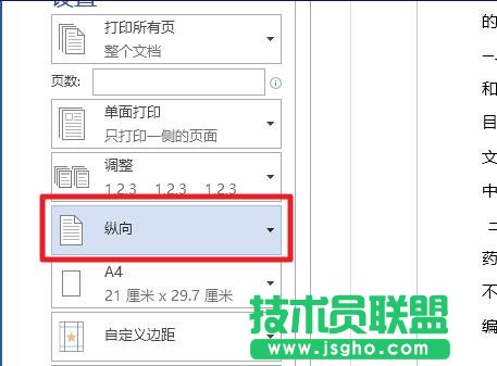 word2013如何设置横向打印