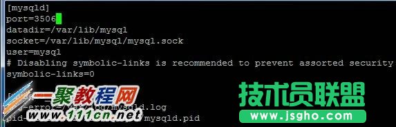 Linux CentOS Mysql修改默认端口 三联