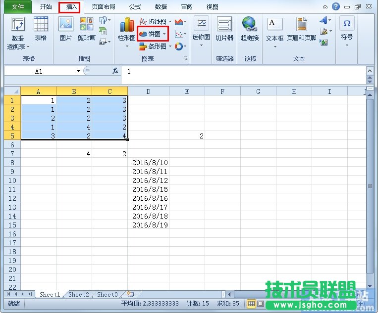 如何在Excel2010快速创建丰富数据图表 三联