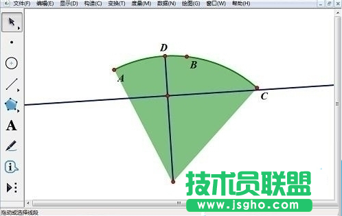 几何画板绘制旋转三角形