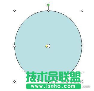 PowerPoint巧妙确定圆心的技巧   三联