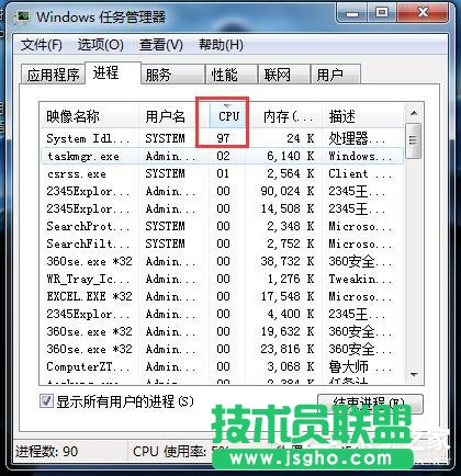 Win7系统CPU使用率100怎么办？