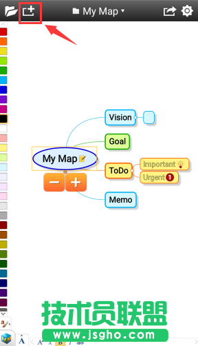 MindMapper Android版如何新建导图 三联