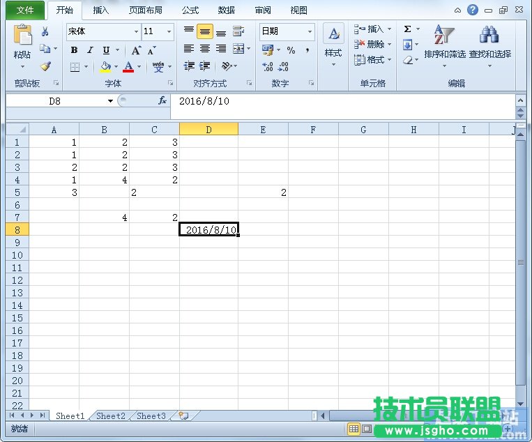 如何在Excel2010中快速输入规律日期数据？ 三联