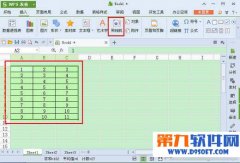 wps表格照相机怎么用？