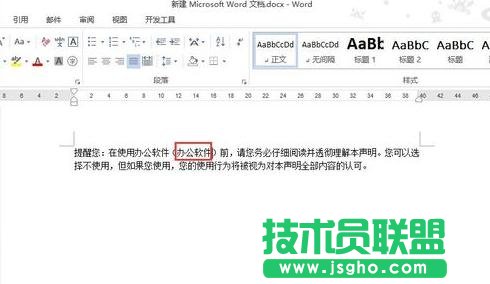 word2013如何使用插入和改写模式