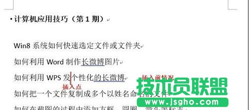 word2013如何使用插入和改写模式